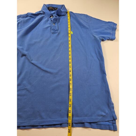 Polo ralph lauren size XL Blue men's polo short sleeve Casual cmeveryday *FLAW*^ - Picture 6 of 6
